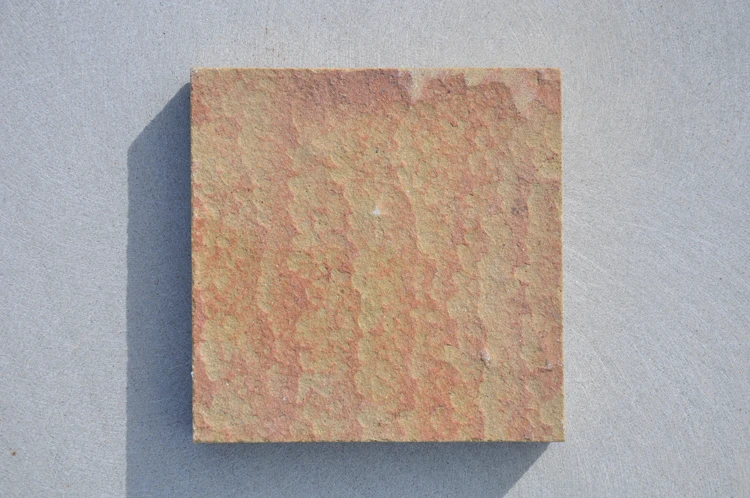 various color  sandstone plate for decoration of building road pave