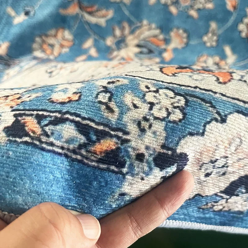 Eco-Friendly Hot Selling Amazon Low Pile  Non-Slip Custom Sizes Home Carpets Floor Carpet Carpets and Rugs Living Room