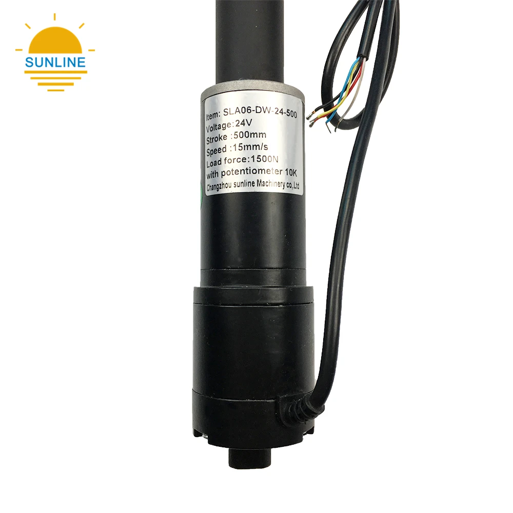 High quality Waterproof IP65 Motor SLA06 24v industrial 150mm 150mm/s 30N linear actuator