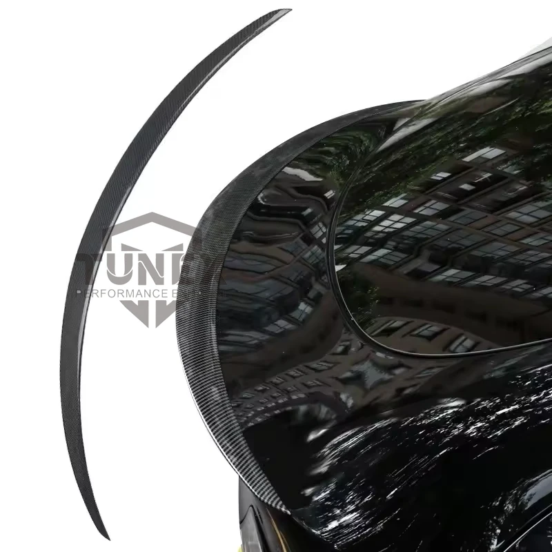 100% Real Carbon Fiber Spoiler For Tesla Model Y 2023 Car Trunk Wing Spoiler Original High-performance Exterior Accessories