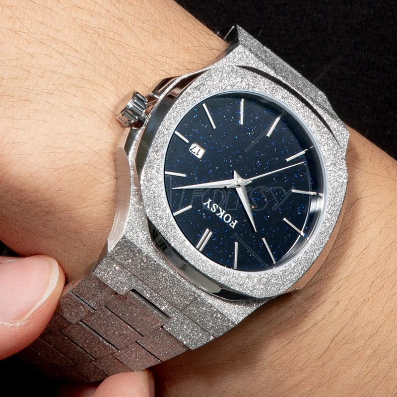 Hot Sale Precio Stainless Steel Back Hangzhou Movement Islamic Cuarzo Calendario Japan Movt Con Reloj De Hombre Quartz Watch