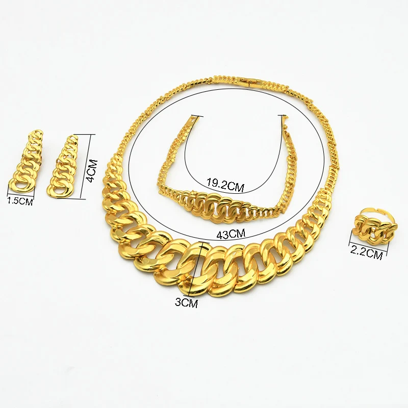 African Necklace Sets For Women Luxury Designer Jewelry Pakistani Necklaces Afghan Bracelets Fashion Earrings Jewelry Sets