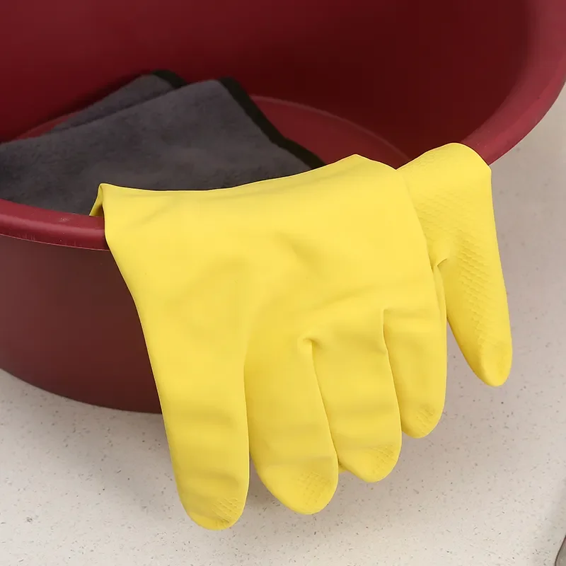 Best Selling Long Latex Rubber Reusable WaterProof Washing Cleaning Work Household Protection Gloves