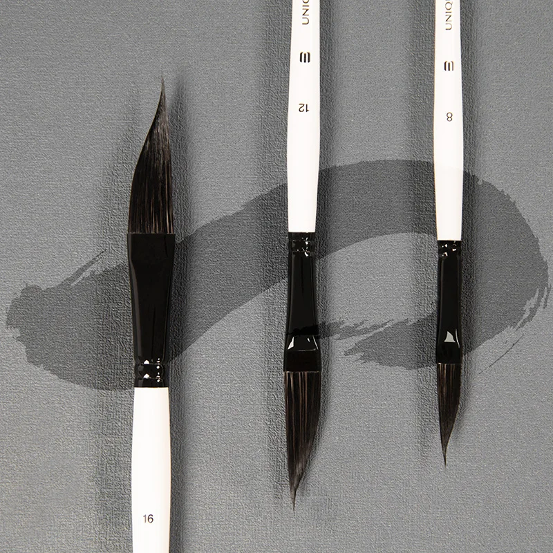 Squirrel Bristle Hair Professional Watercolor Paint Brush Acrylic Gouache Oil Painting Brushes For Art Supplies