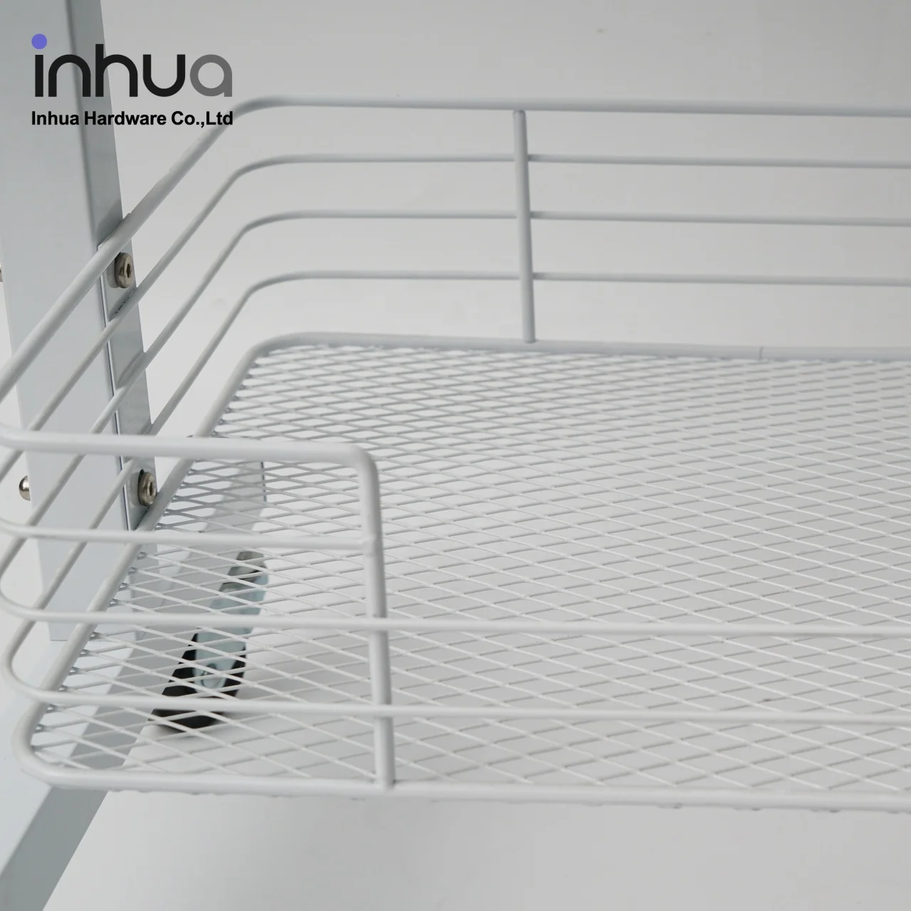 
Amazon hot sale rolling storage rack three layers removable storage cast household and kitchen cart 