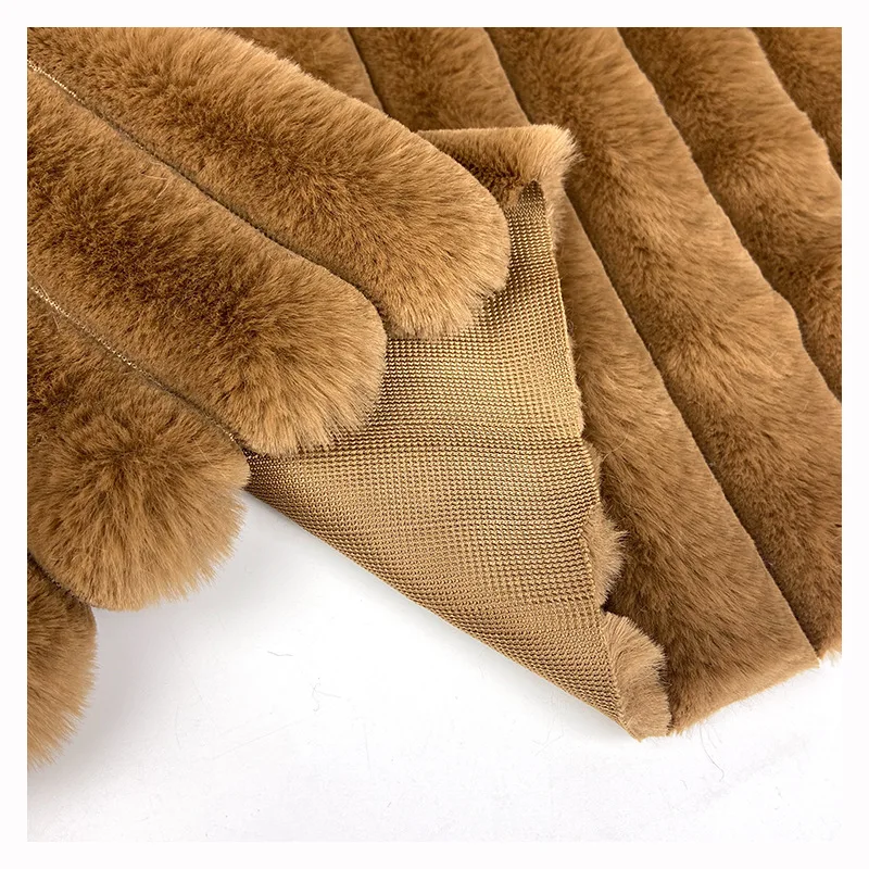 1inch/2inch/3inch wide Strip faux rabbit artificial fur home textile blanket fabric