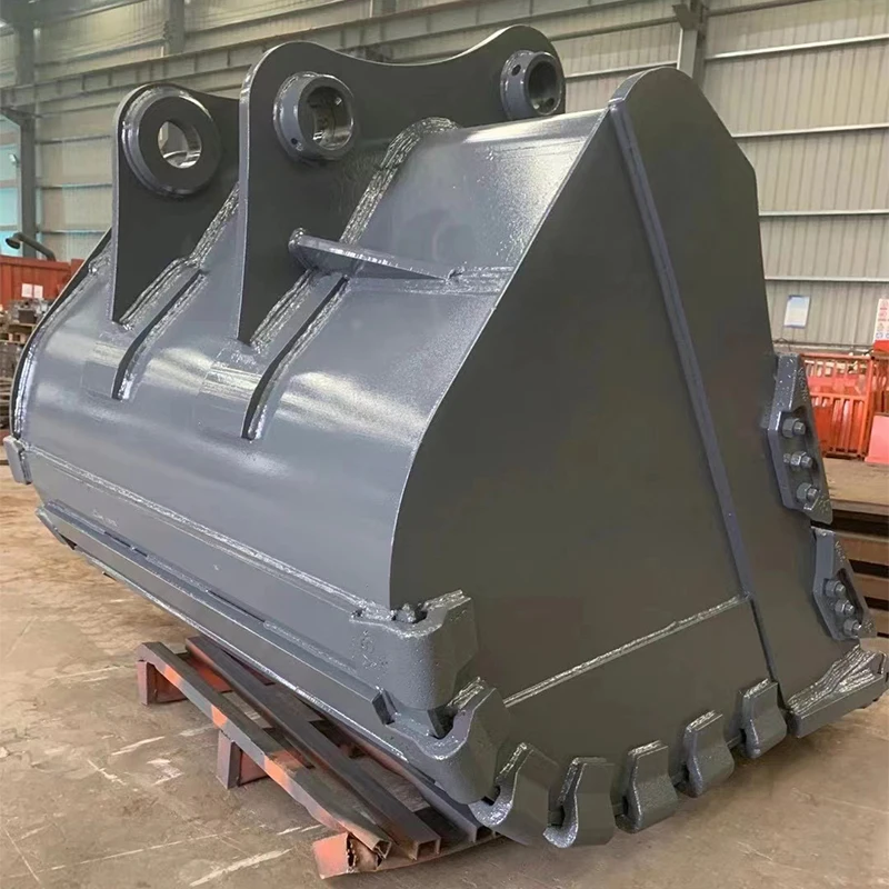Customized Size Standard Trench Clamshell Rtilt Rock Stone Loader Mini Wheel Excavator Crusher Bucket