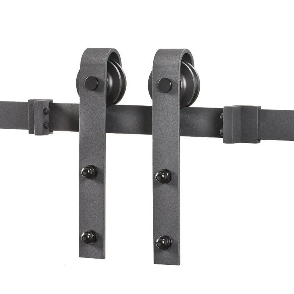 Комплект оборудования для сверхпрочной раздвижной двери сарая плавно и бесшумно, легко устанавливается, включая пошаговую установку