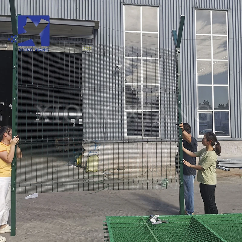 Widely Used Galvanized Anti Rust Outdoor Steel Fence 358 Wire Mesh Anti Climb For Residence