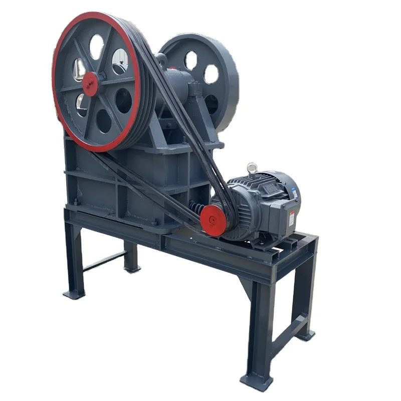 Mobile stone crusher 80 tons per hour, equipped with a jaw stone crusher PE310*520 marble belt sieve jaw crusher