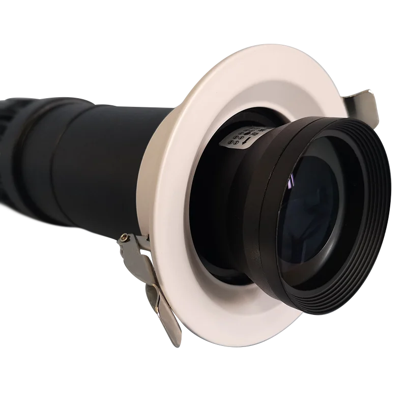 Indoor Custom Logo Projector 15w/25w/35w/55w/ Spin Image ceiling projector mount Advertising Projection Lamp For Wall Floor