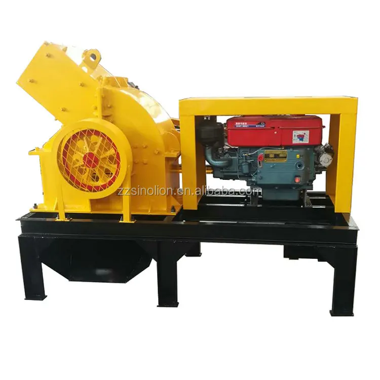 Diesel Limestone Stone Portable Machine Mining Equipment Hammer Crusher for Sale