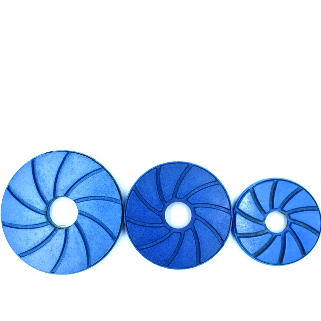 Quality 3inch Snail Lock Edge wet Polishing Pads for  polishing granite marble