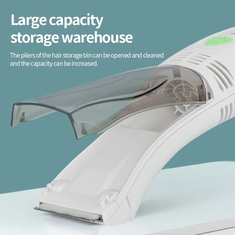 WAIKIL 3 Colors Electric Child Hair Cutter Machine Best Baby Hair Clipper Portable Suction Hair Trimmer Kids Salon Kits Hot Sale