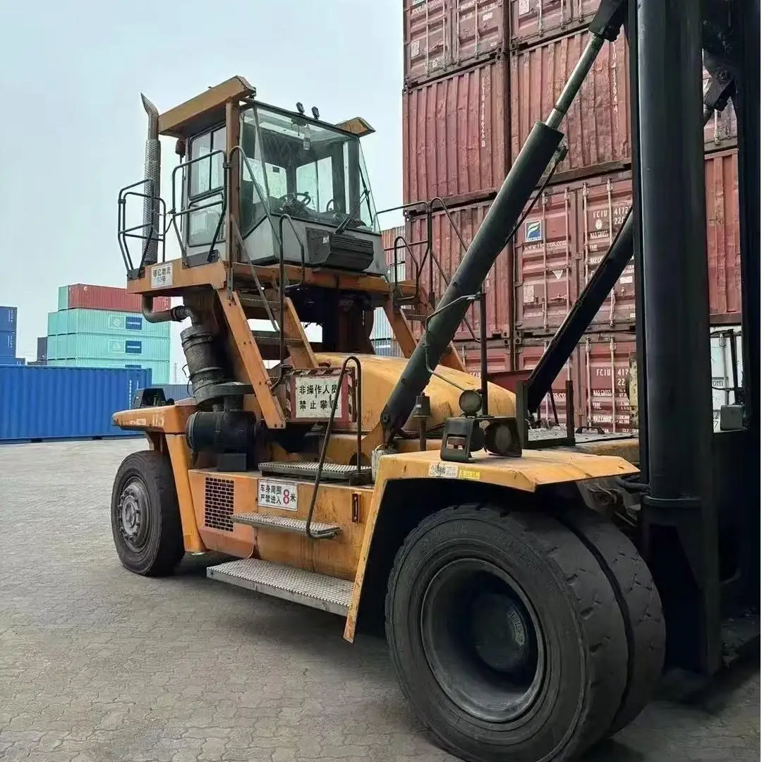 heavy machine empty container stacker used SANY 8 TON high quality Second hand kalmar  lift container stacker