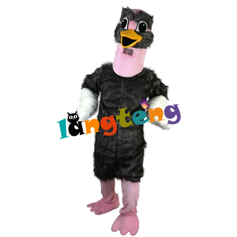 718 Cartoon Halloween Cosplay Party Christmas  Carnival Apparel Brown Ostrich Mascot Costumes