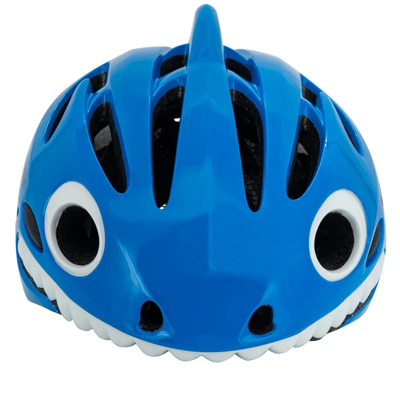 MOON 2022 новый шлем с голубыми рыбками из поликарбоната и пенополистирола защитный мультяшный для катания на коньках детей