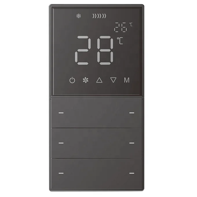 
 New Zigbee room touch temperature control switch  