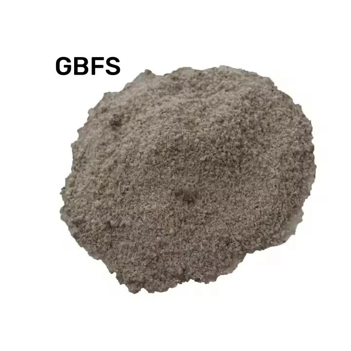 GBFS Slag For Cement Construction material  Granulated Blast Furnace Slag China factory