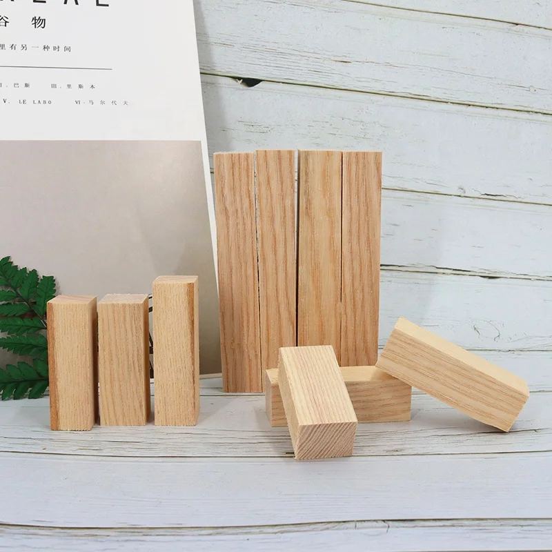 Vietnam  Custom Large Stacking Blanks Wood Blocks Cube Finished Balsa Wood Block