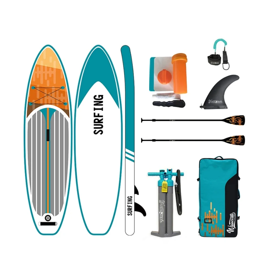 WINNOVATE2816 factory customize ready to ship isup paddl board oem inflat sup water board paddl board with fins