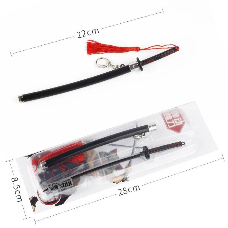 Брелок для ключей Xinrui с логотипом «Убийцы демонов» tanjiro mini katana модель меча брелки подарка или