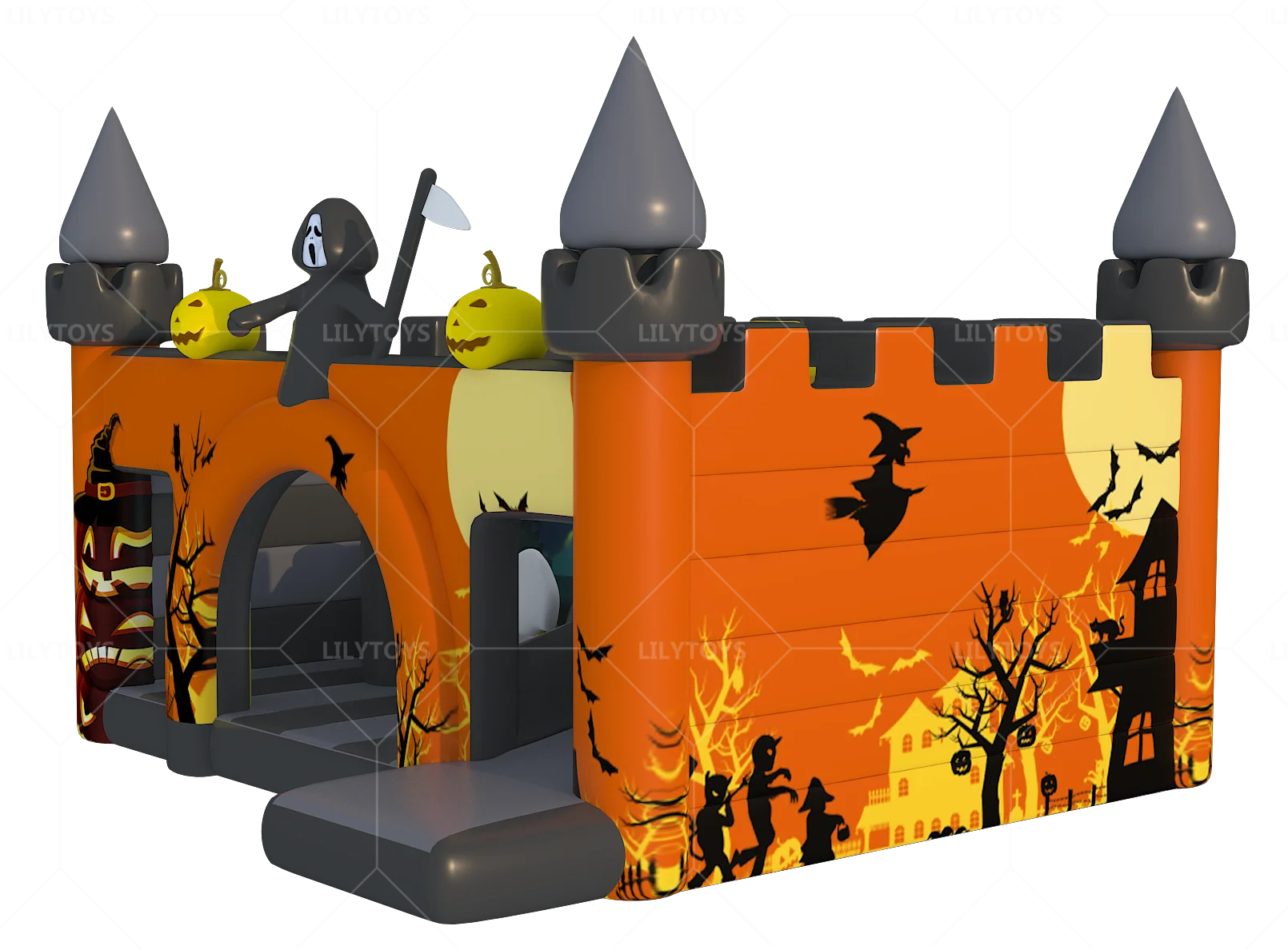 inflatable jumper Halloween bouncy castle inflatable jumping bouncer trampoline inflatable for kids and events