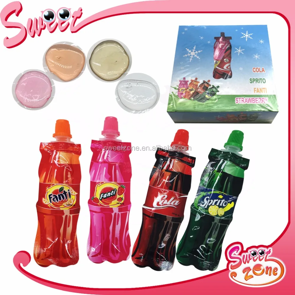 China wholesale manufacturer delicious squeeze gel sour jam fruity toothpaste shape sweets liquid jelly jam candy