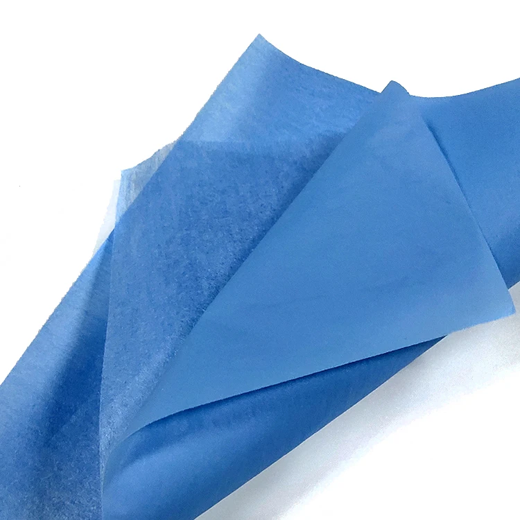 Одноразовые хирургические драпированные ламинированные нетканые ткани