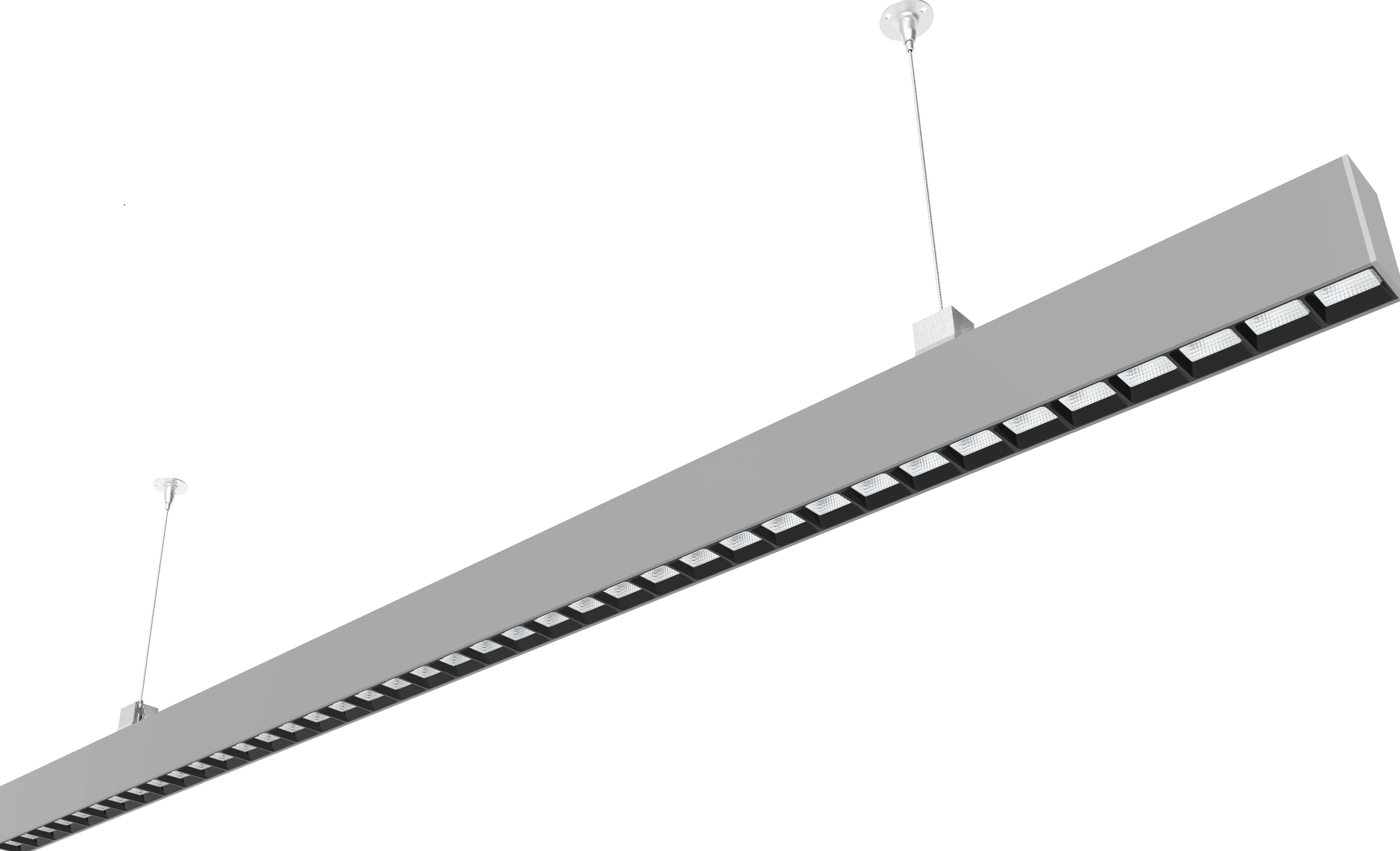 china manufactory viewline slim linear lights 28W direct version 115lm/w UGR<16 visual comfort seamled connection