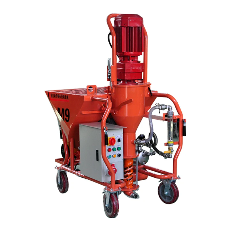  Stucco Plaster Mortar Spraying Cement Wall Rendering Sand Walls Price Spray Plastering