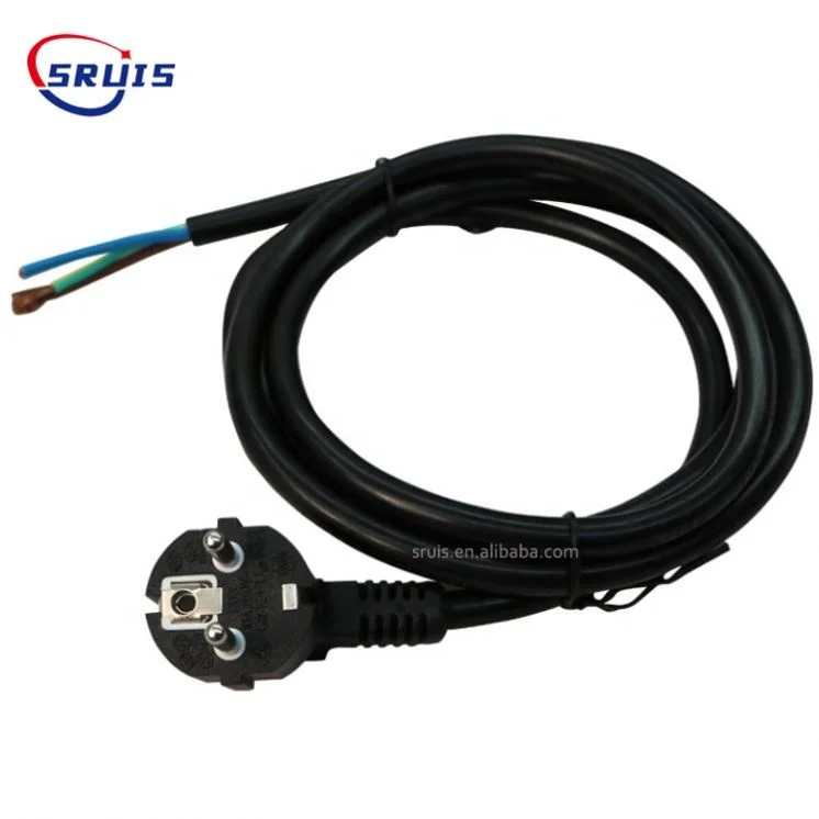 3ft 3xC13 Cable 1m Euro 3 Prong Ac 250V Iec Mains Plug C13 Three ways splitter to Eu Cee 77 Schuko Power Cord