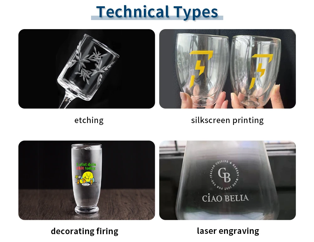 Japanese Ultra Thin Cocktail Glass Cup Tray Set Collins Highball Cup Tea Dinking Cocktail Glasses