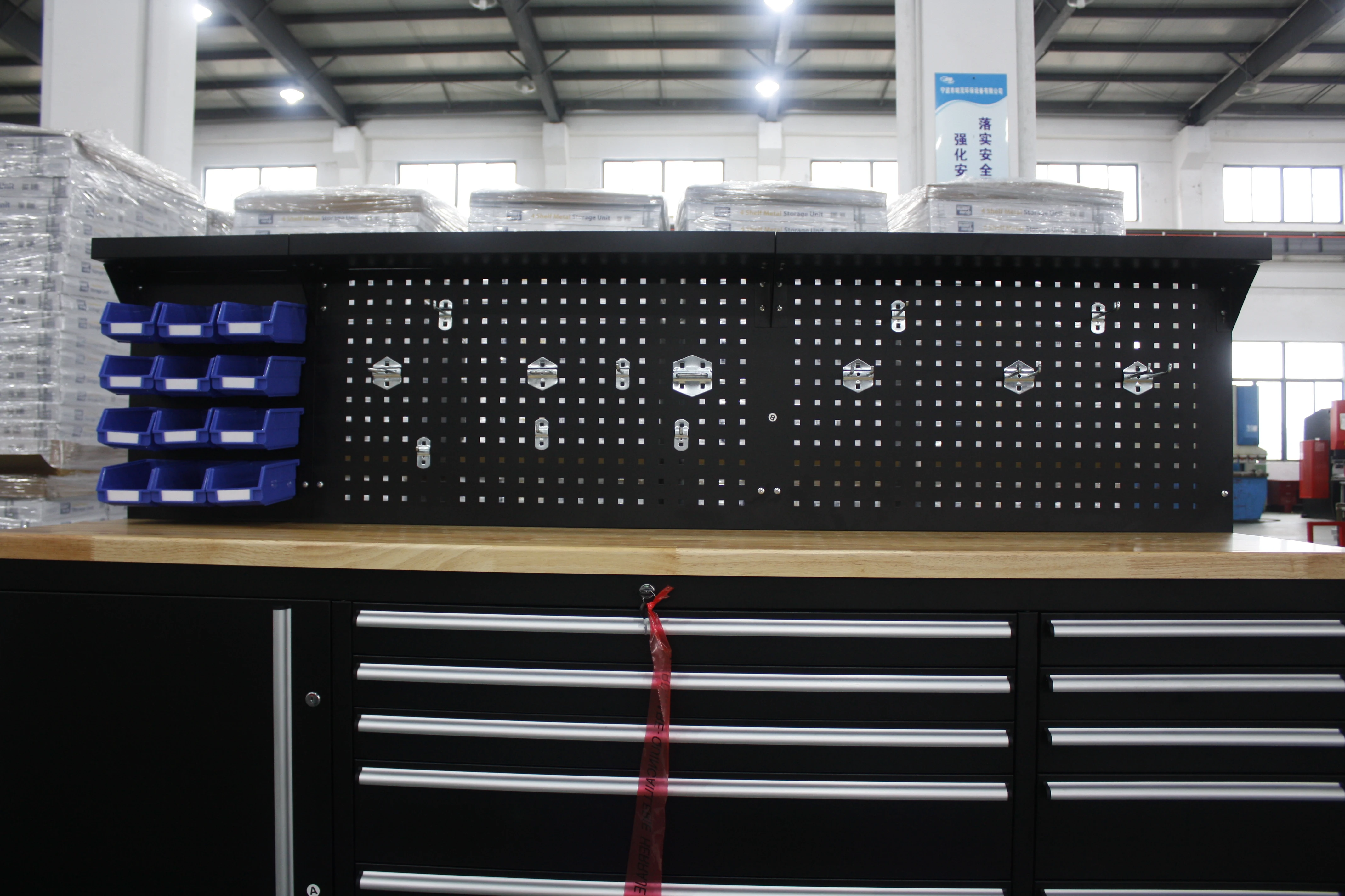 Commercial Household Use Extra Large Wheeled Multifunction Storage Tool Chest Cabinet