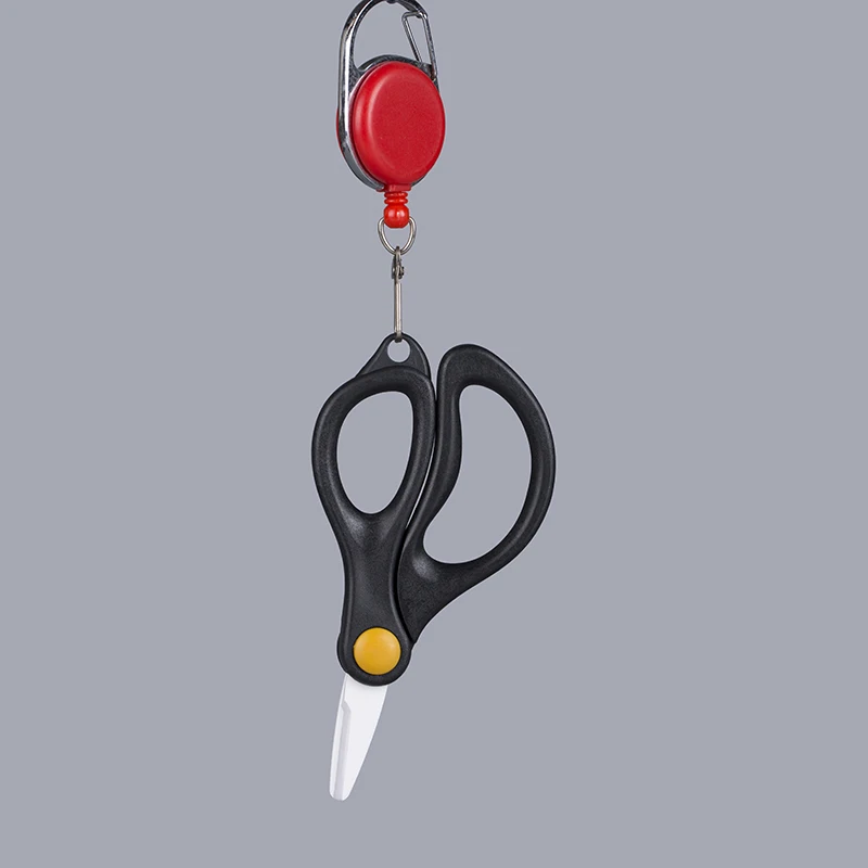 OEM 1 Inch Serrated Edge Fishing Braided Line Cutter Plier Ceramic Scissors
