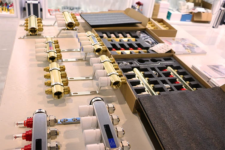 Zhejiang Huibo Manifold - Underflorr heating system parts HVAC EU,SA,NA general type