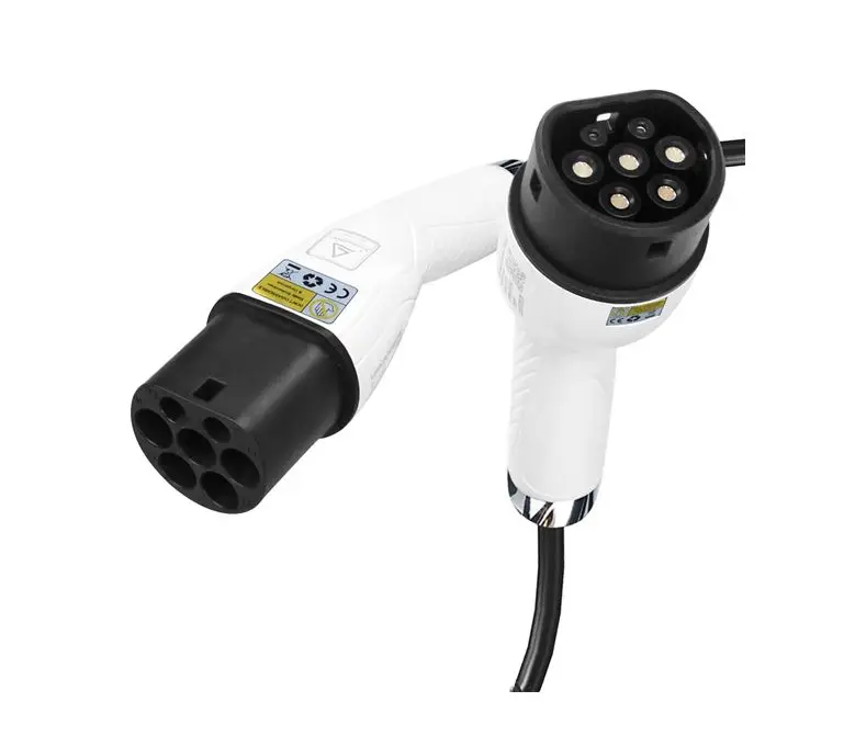 Evse home level 2 fast charger station  16A - 32A  type 1 type 2 ev charging cable