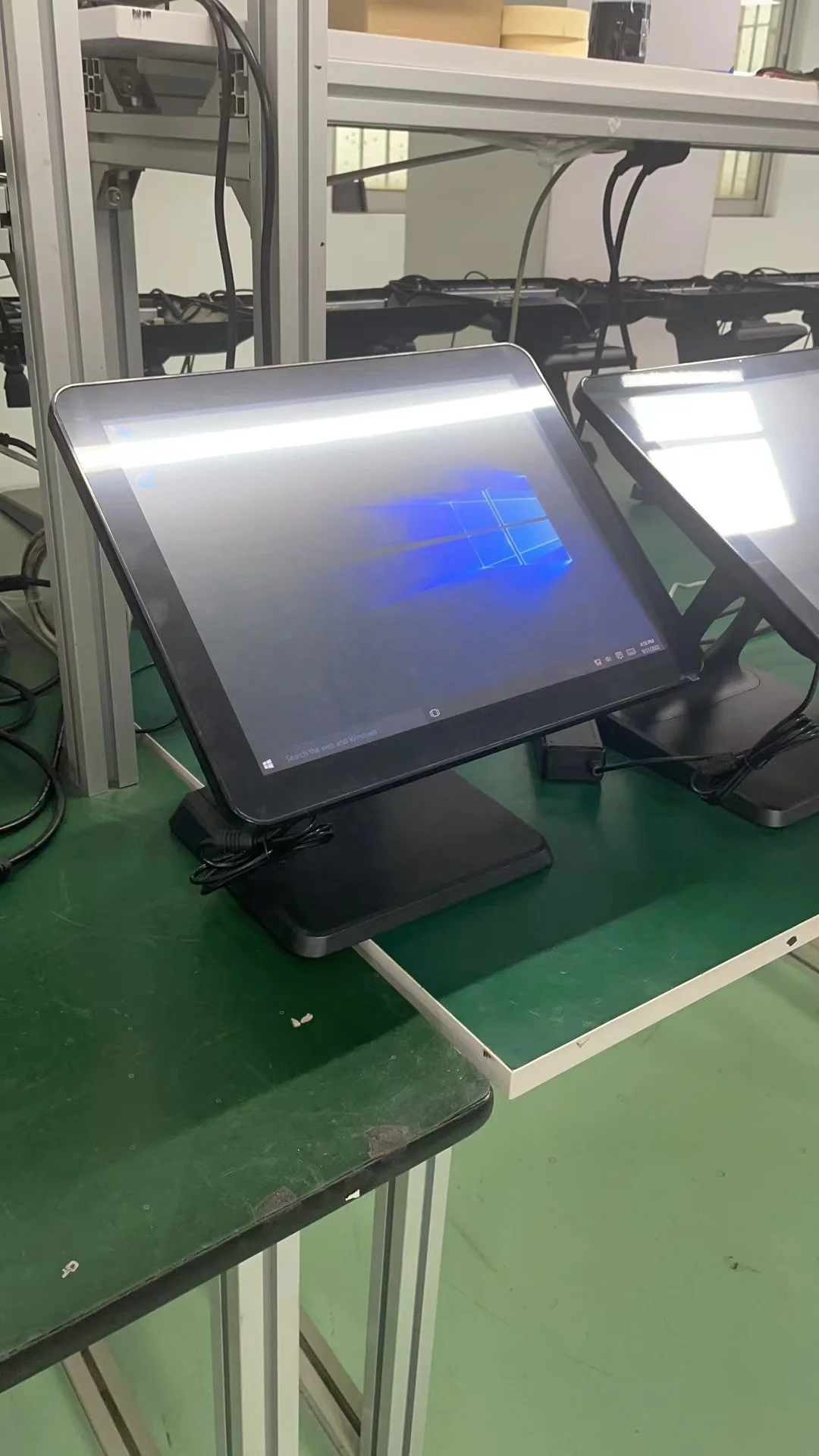 Restaurant 15 Inch Point Of Sale System Touch Pos Billing Machines With Card Reader