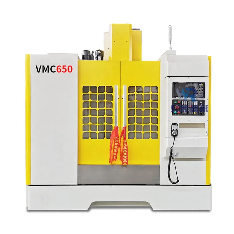 High precision mini cnc milling machine 4 axis vmc 650 cnc metal milling machine