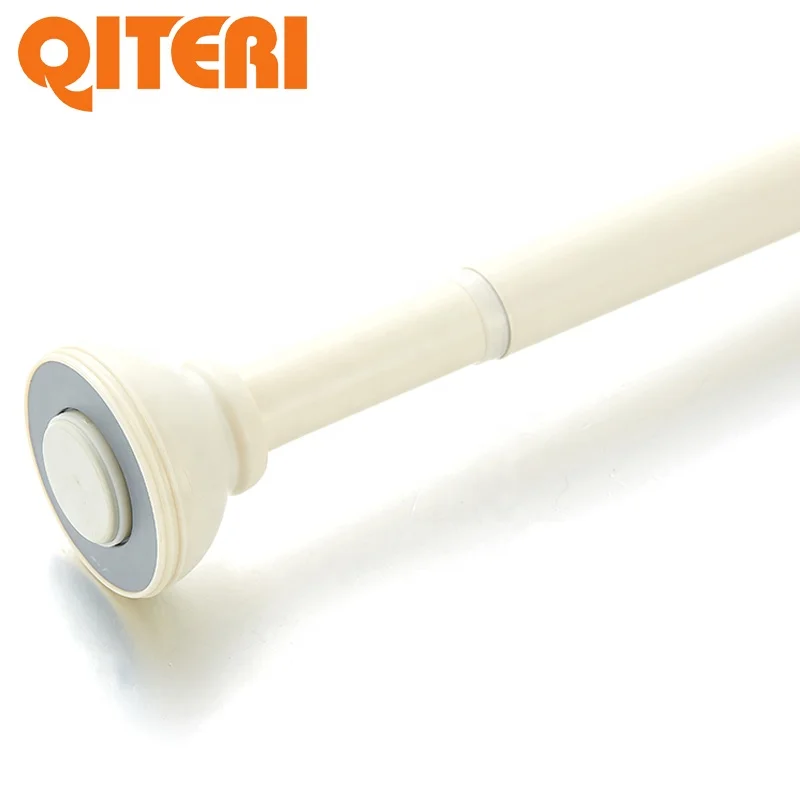 Hot sales 1in Extensible customization shaped shower curtain rod extra long unique rods for living room