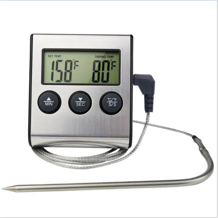 Food thermometer with probe Digital thermometer