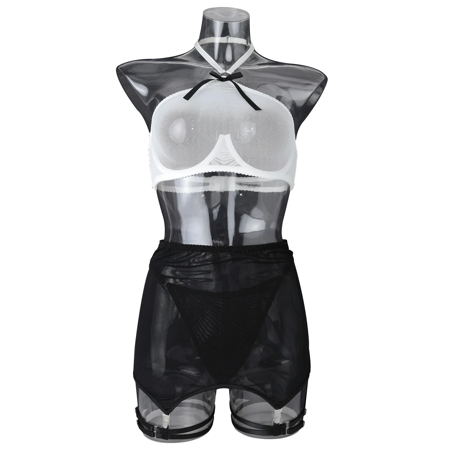 Naughty Dress See-through Skirt Gauze Underwear Students Wear Underwear Sexy Bra Women Sexy Romantic Underwear