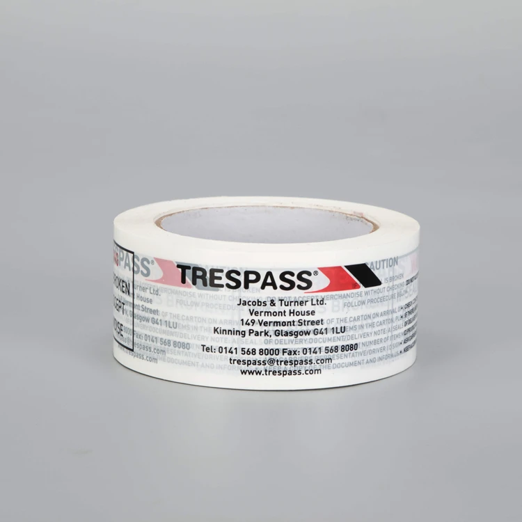 Printed With Logo Packaging Adhesive Shipping Printing Custom Packing Tape