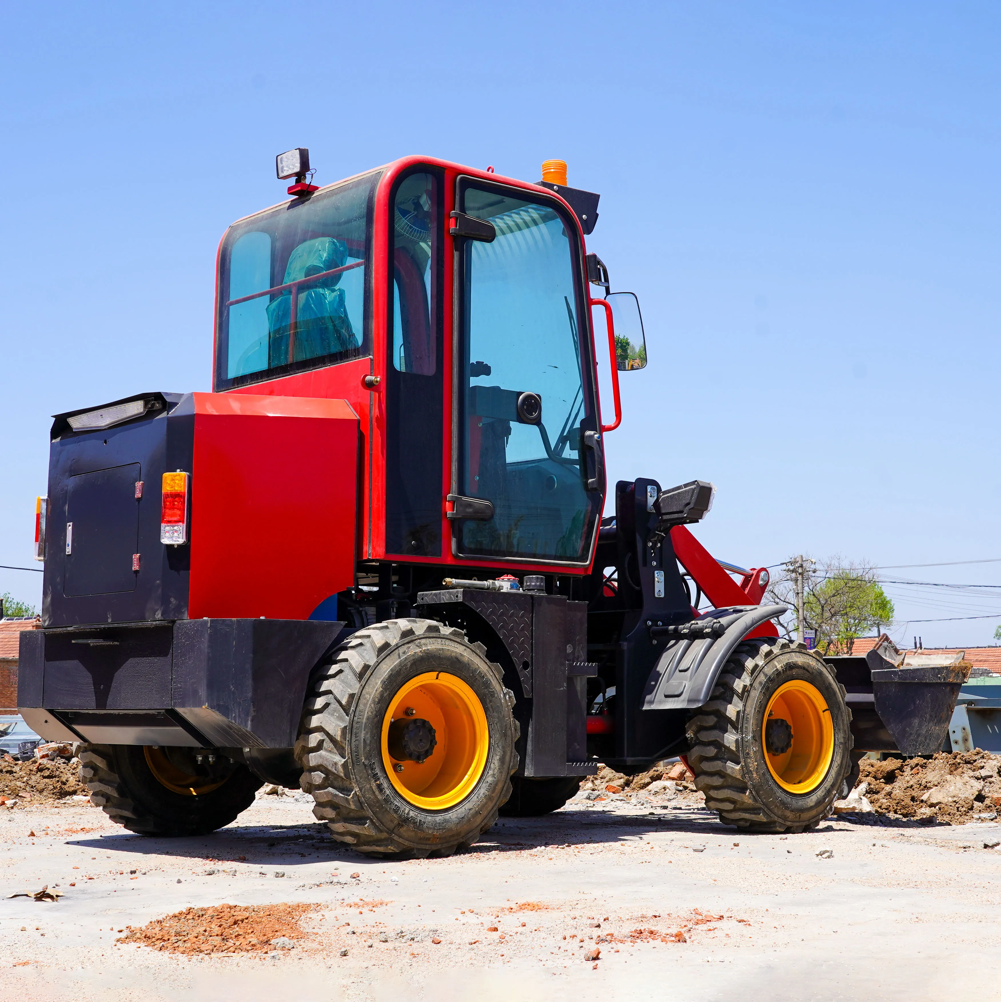 Multi-model Multi-functional Articulated Electric Loader Earth Moving Machinery Agriculture
