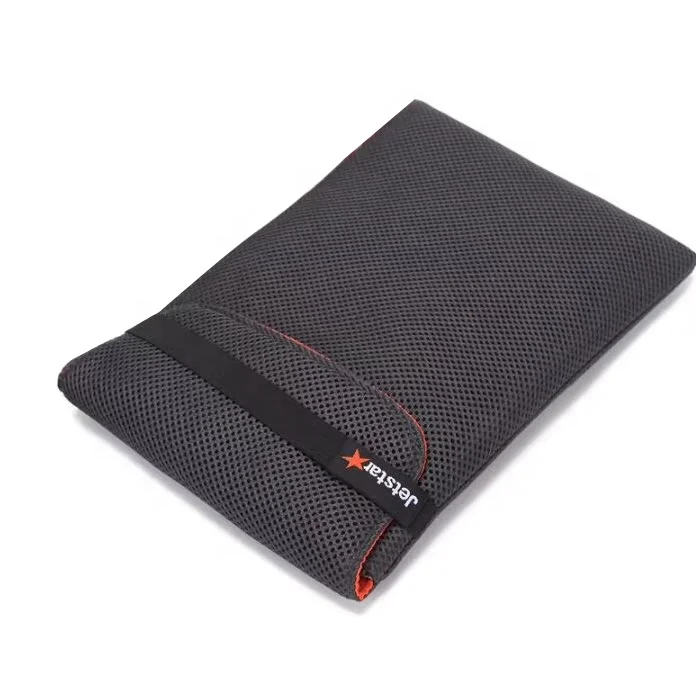 Custom Flap 3D Sandwich Mesh Bag for Ipad Laptop Travel Mesh Electronic Products Gadget Accessories Organizer Dust Bag