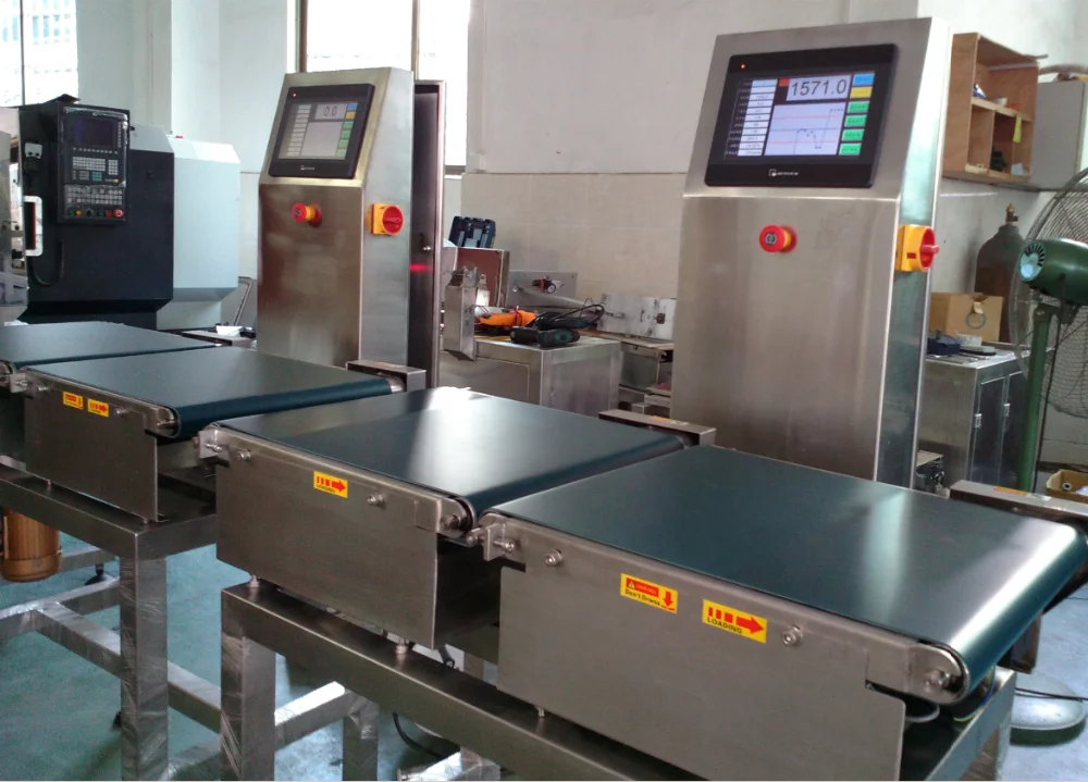 Online Electronic weighing machine/digital check weigher JZ-W25kg
