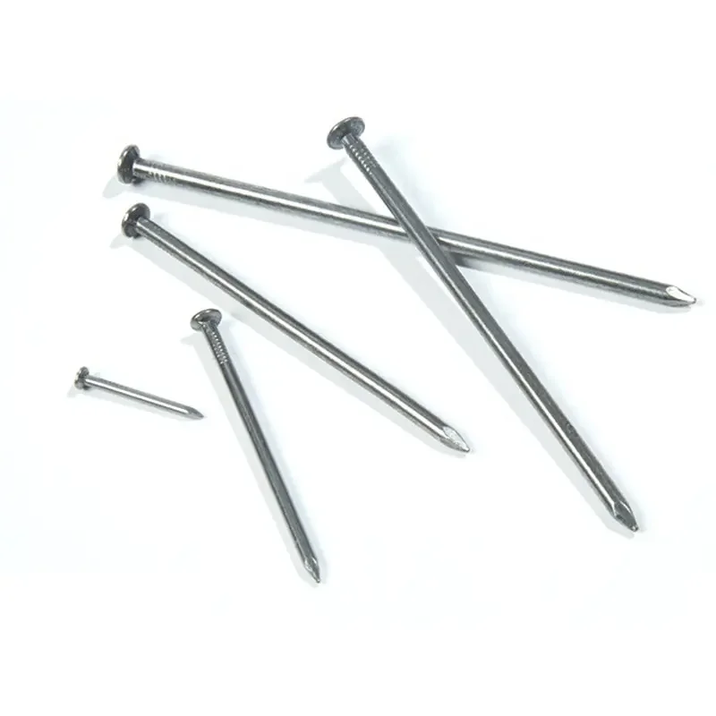steel concrete nails Round nail  sample free 1 inch 2 inch 3 inch 4 inch stainless steel silver common nails