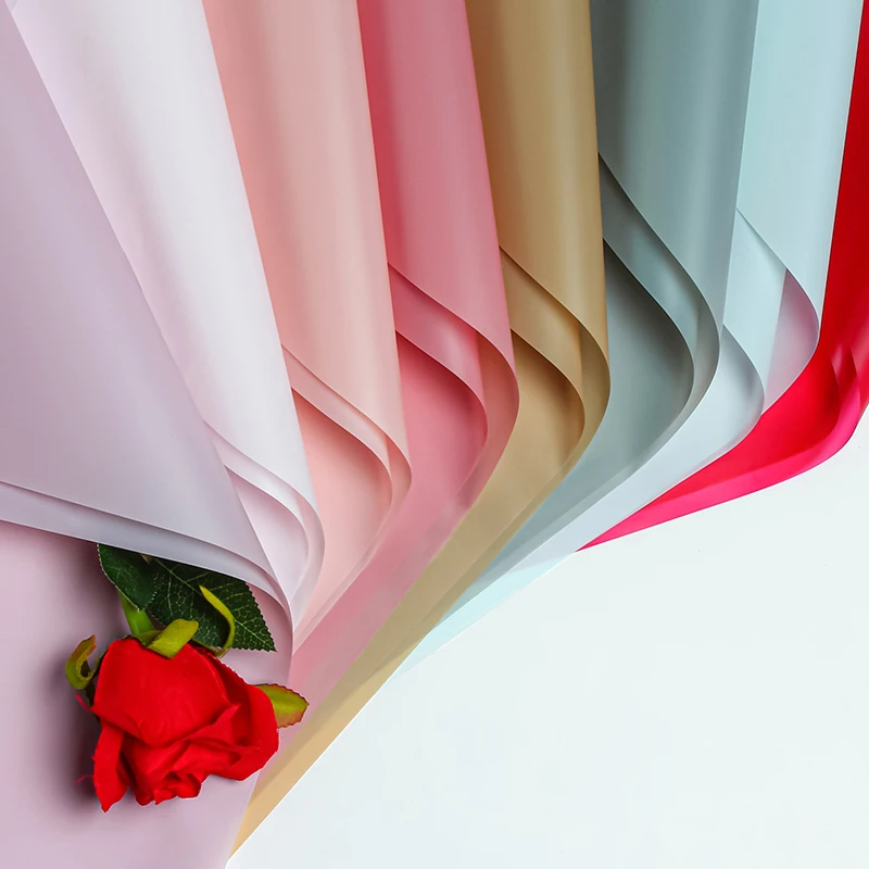 Popular 100%Waterproof Flower Bouquet Packaging Matte Flower Paper