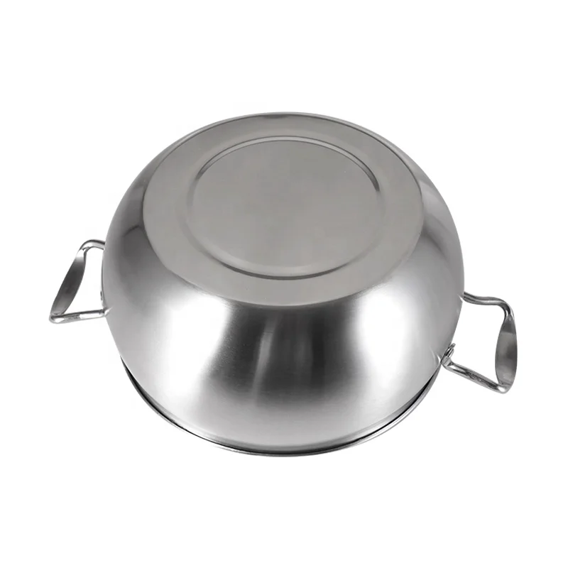 
Hot Selling Cooking Pot No Oil 3Pcs Stainless Steel Casserole Set Hot Pot Cooking Casserole Set 
