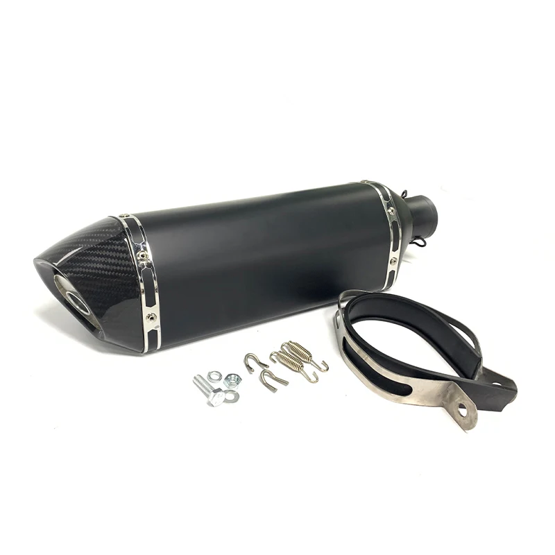 Bulls Motor hot sale 470mm motorcycle exhaust muffler street bike silencer for Honda CB650R CBR650R CB650F CBR650F CB500X CBR600